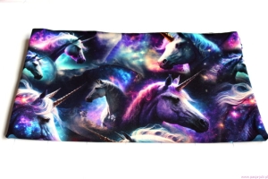 Dresówka pętelka JEDNOROŻCE W KOSMOSIE