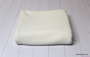 Dresówka pętelka z elastanem BEŻ ECRU 260 g