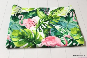 Softshell FLAMINGI LIŚCIE