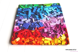 Dresówka pętelka KLOCKI (na zamówienie min. 10 metrów)