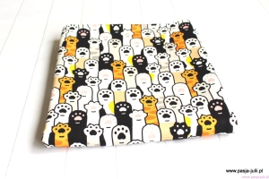 Dresówka pętelka ŁAPY 80cm