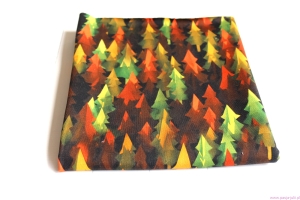 Dresówka pętelka JESIENNY LAS