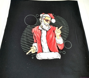 Dresówka pętelka ŚWIĄTECZNA PANEL VI 50x60 cm