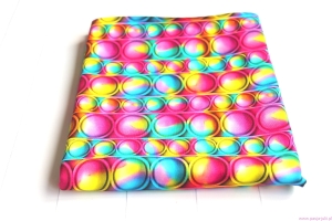 Dresówka pętelka KOLOROWE KULKI