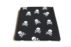 Single jersey z elastanem CZASZKI