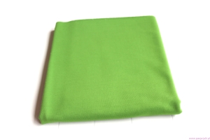 Dresówka pętelka z elastanem  ZIELEŃ TRAWA 260 g  