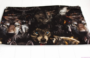 Dresówka pętelka WILKI