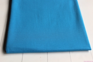 Single jersey z elastanem NIEBIESKI