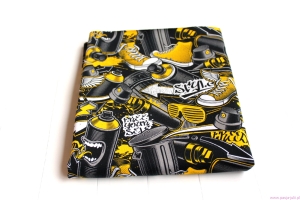 Dresówka drapana GRAFFITI 65cm