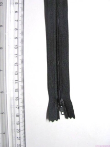 Zamek spirala 70 cm CZARNY 