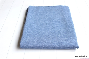 Dresówka pętelka z elastanem  260 g JEANS