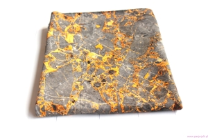 Dresówka pętelka MARMUR GOLD