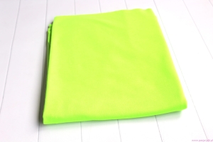 Single jersey z elastanem FLUO LIMONKA