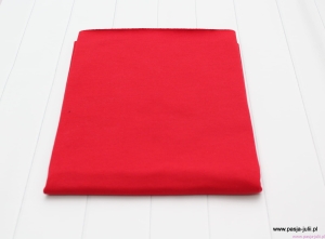 Single jersey z elastanem CZERWONY