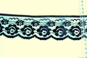 Koronka CZARNA 64 mm 