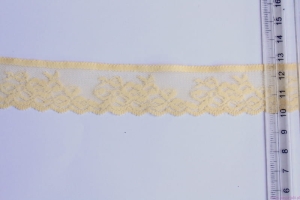 Koronka ŻÓŁTA 27 mm