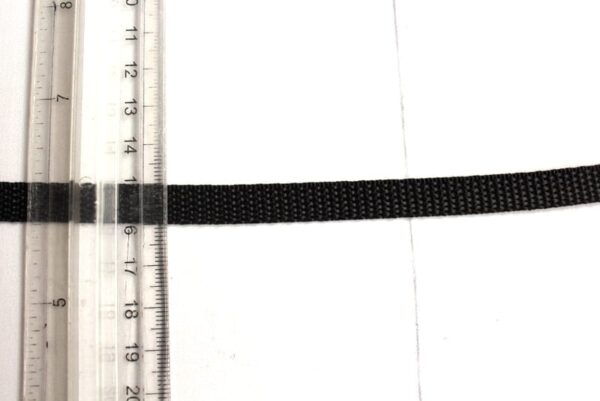 Taśma nośna 10 mm CZARNA