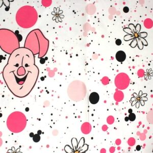 Dresówka pętelka PROSIACZEK KUPON 65x180 cm