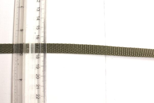Taśma nośna 10 mm ZIELONA KHAKI