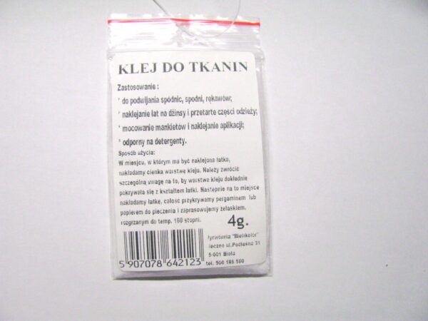 Klej do tkanin 4gr