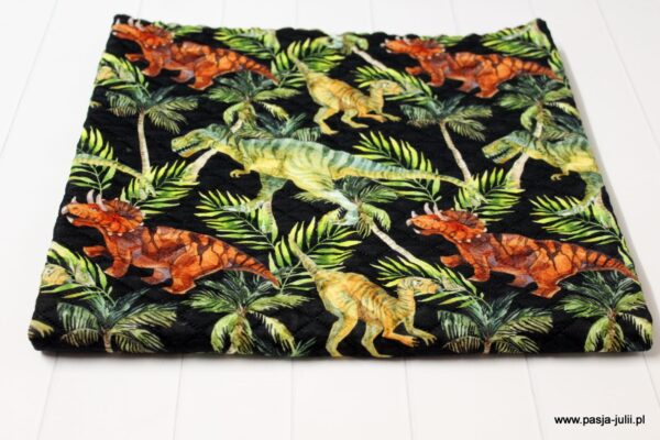 Pikówka dresowa DINOZAURY DRUK CYFROWY