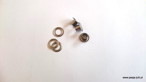 Oczko metalowe 4mm GRAFIT