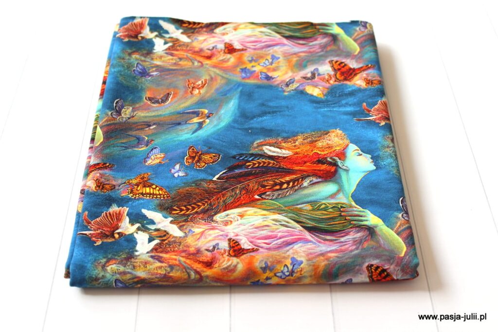 Dresówka pętelka RUSAŁKA 70 cm