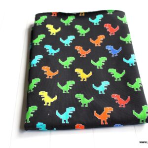 Single Jersey DINOZAURY PIKSELE
