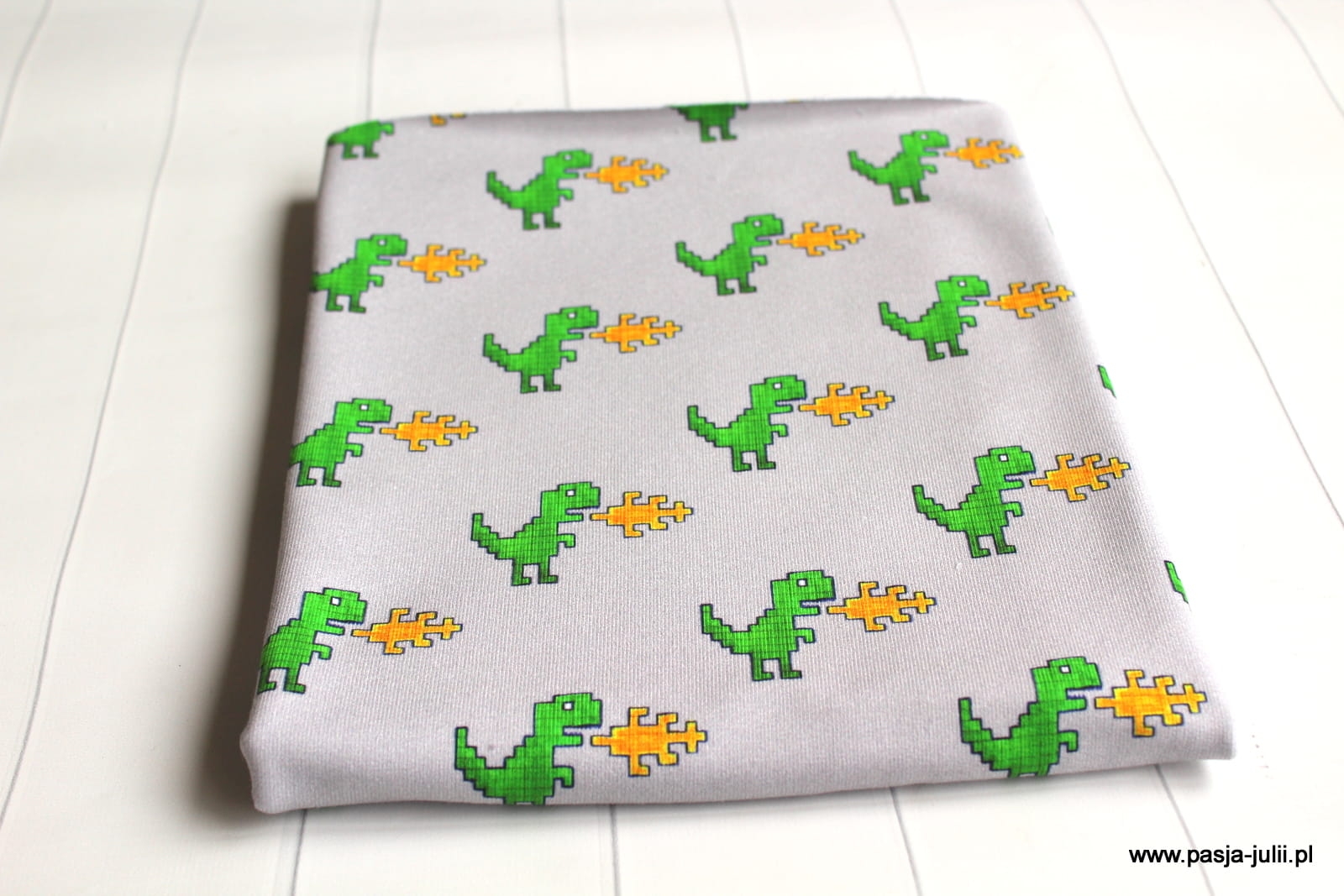Dresówka pętelka DINOZAURY OGIEŃ
