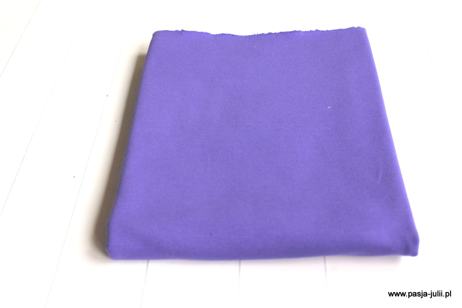 Dresówka pętelka z elastanem 260 g FIOLET
