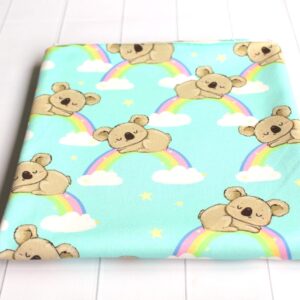 Dresówka pętelka KOALA TĘCZA