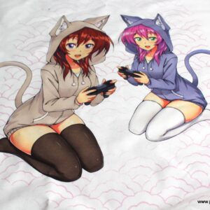 Dresówka pętelka PANEL ANIME 60x60 cm