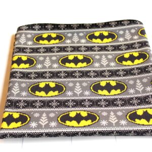 Dresówka pętelka BATMAN ŚWIĄTECZNA