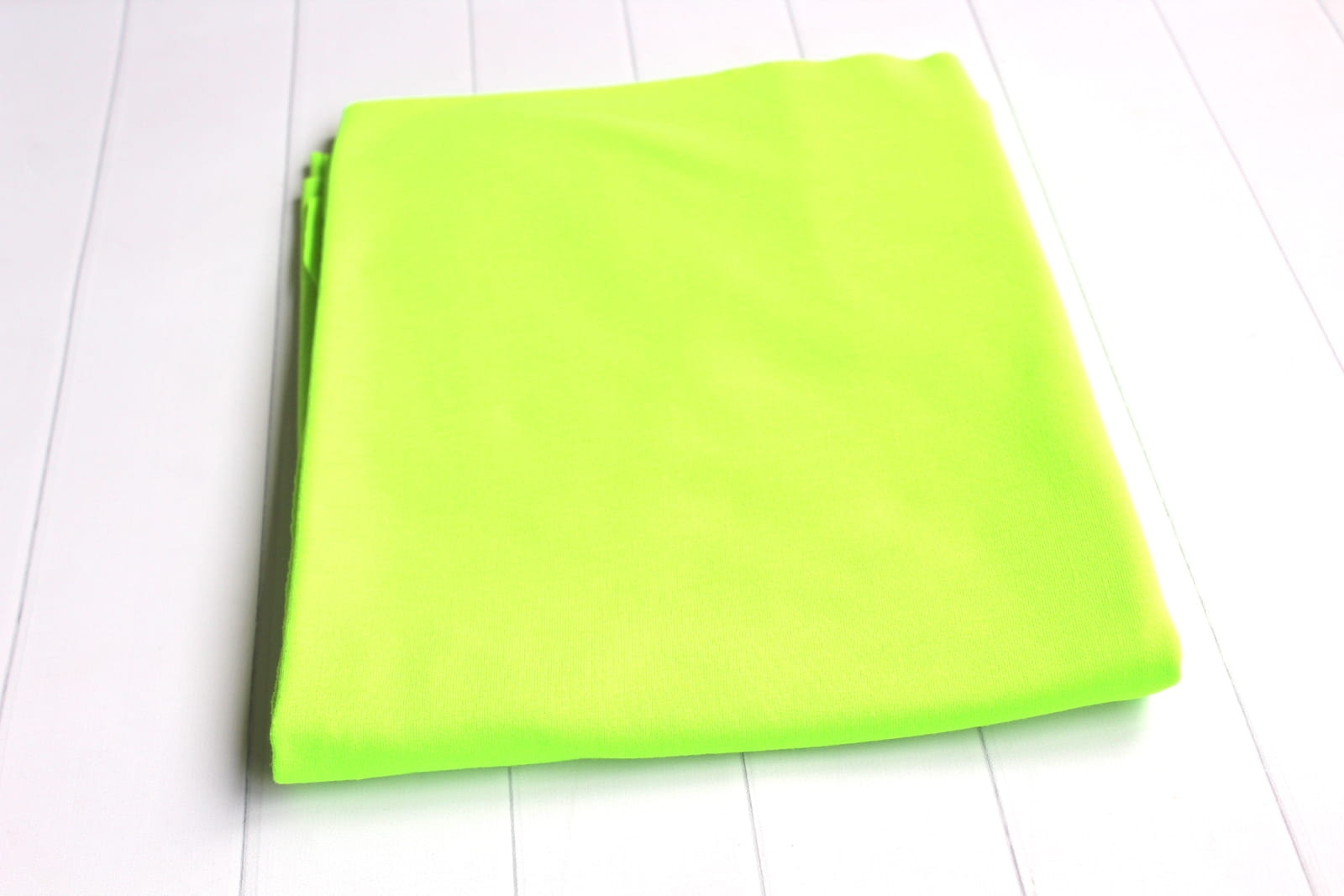 Single jersey z elastanem FLUO LIMONKA