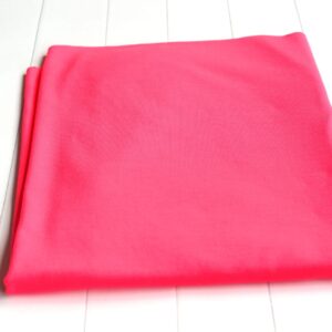 Single jersey z elastanem FLUO RÓŻ