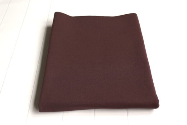 Dresówka pętelka z elastanem  260 g BRĄZ 90cm